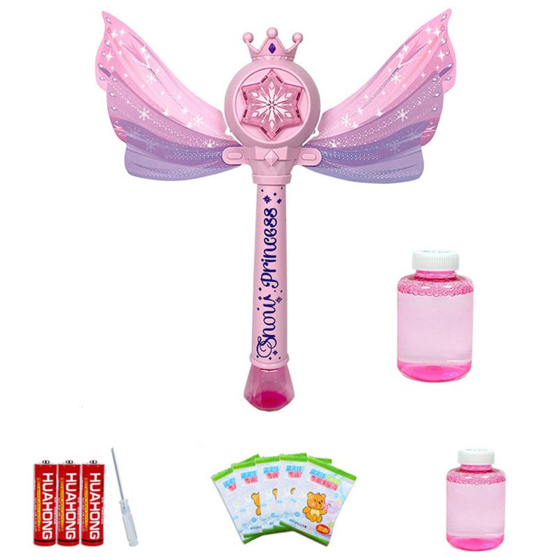 Пістолет з мильними бульбашками SHT 8603 Snow Princess + bottle 130ml - Зображення 3