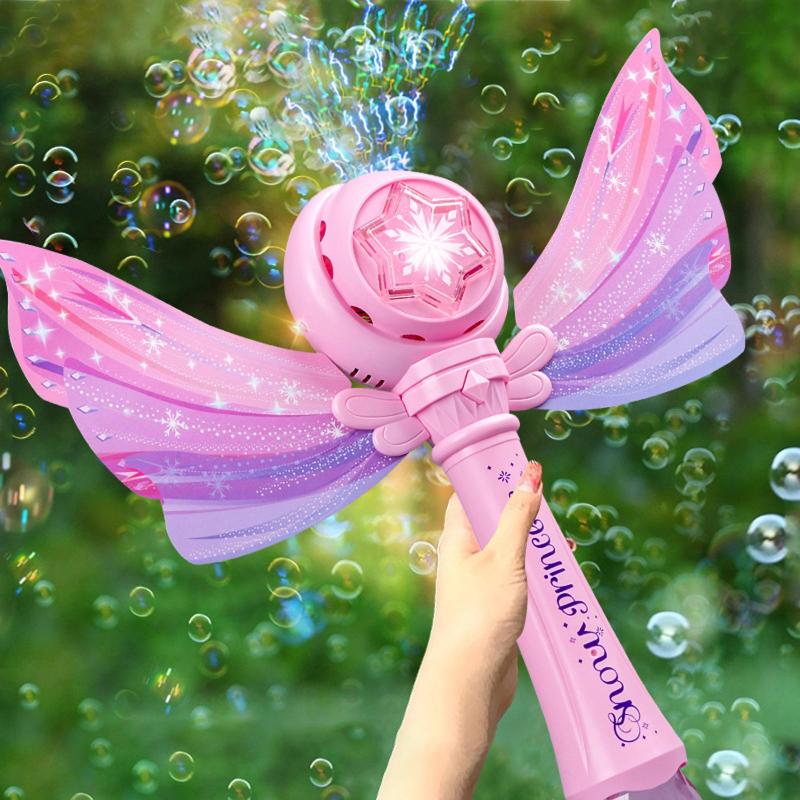 Пістолет з мильними бульбашками SHT 8603 Snow Princess + bottle 130ml - Зображення 4