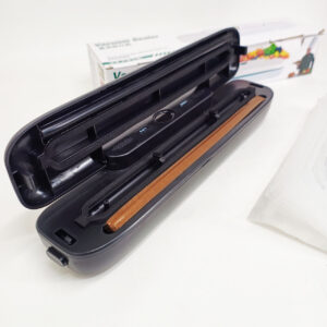 Вакуумний пакувальник автоматичний Vacuum Sealer з дисплеєм новий чорний