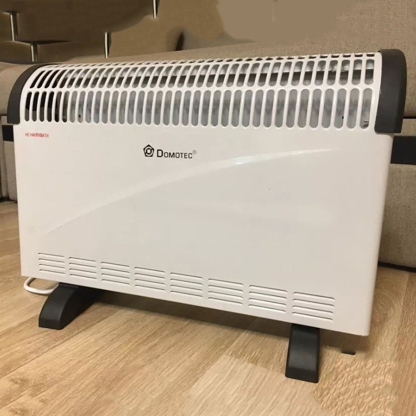 Електричний конвектор Domotec MS-5904 з терморегулятором до 2000 Вт - Зображення 6