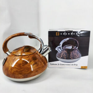 Чайник зі свистком Edenberg EB-1959 3 л з капсульним дном Brown