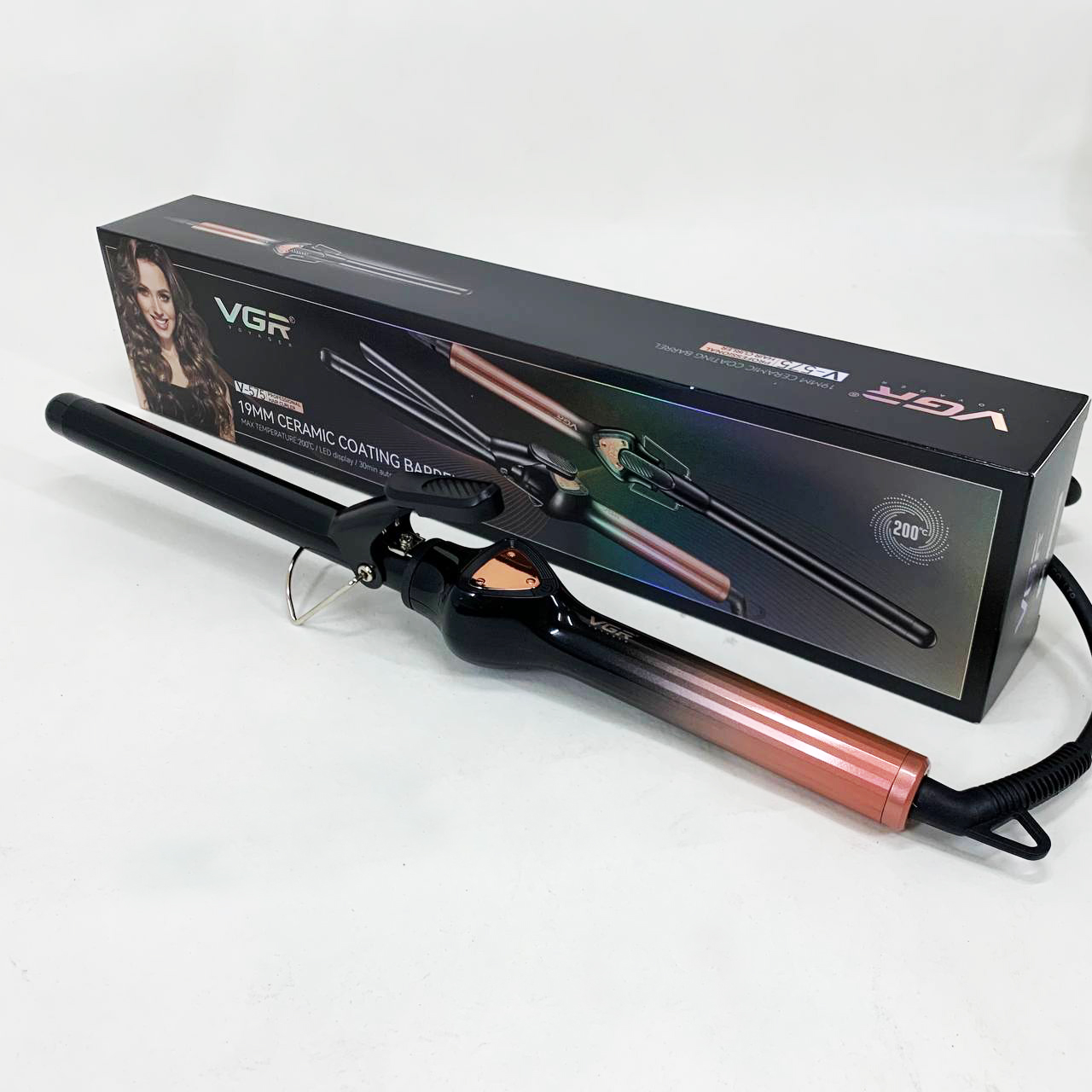 Плойка для волосся VGR V-575 ORANGE - Зображення 3