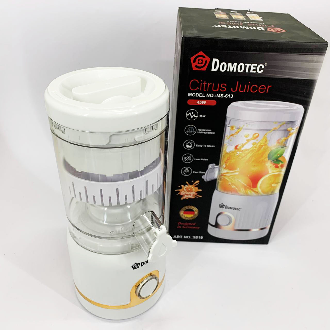 Блендер Domotec MS-613 250 мл білий - Зображення 4