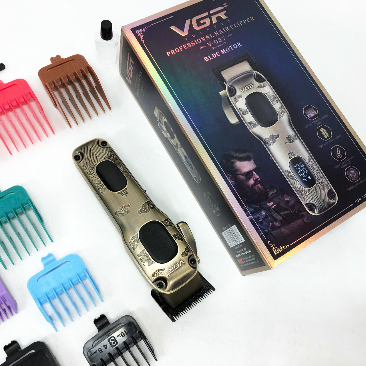 Акумуляторна машинка для стрижки VGR V-027 - Зображення 3