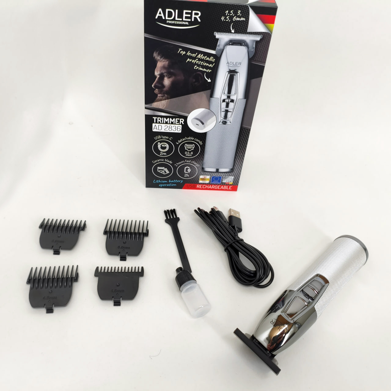 Машинка для стрижки Adler AD-2836S - Зображення 3
