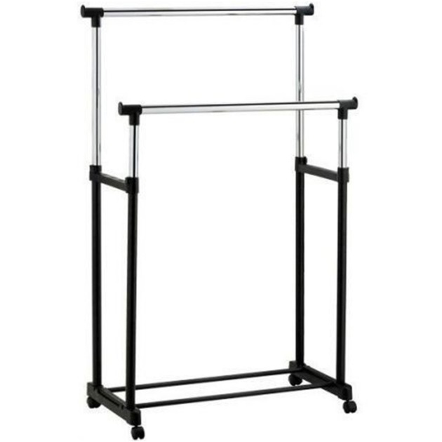 Вішалка для одягу Double-Pole 72-130×45×100-160 см - Зображення 2