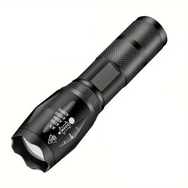 Ручний ліхтар BLX51-XPE тактичний LED в кейсі 1×18650 - Зображення 3