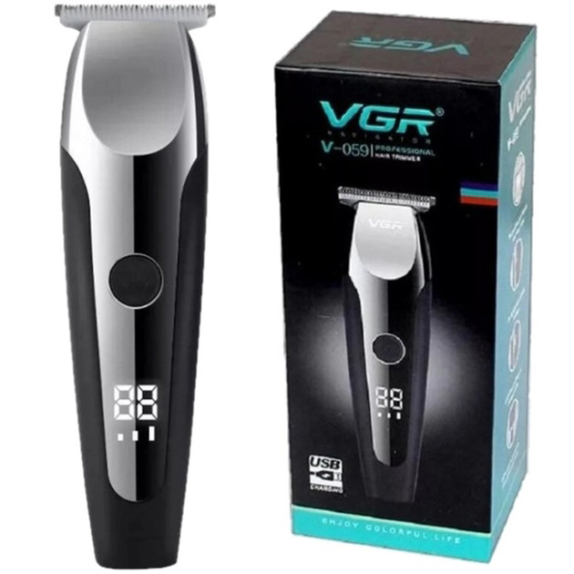 Акумуляторна машинка для стрижки VGR V-059 бездротова - Зображення 3