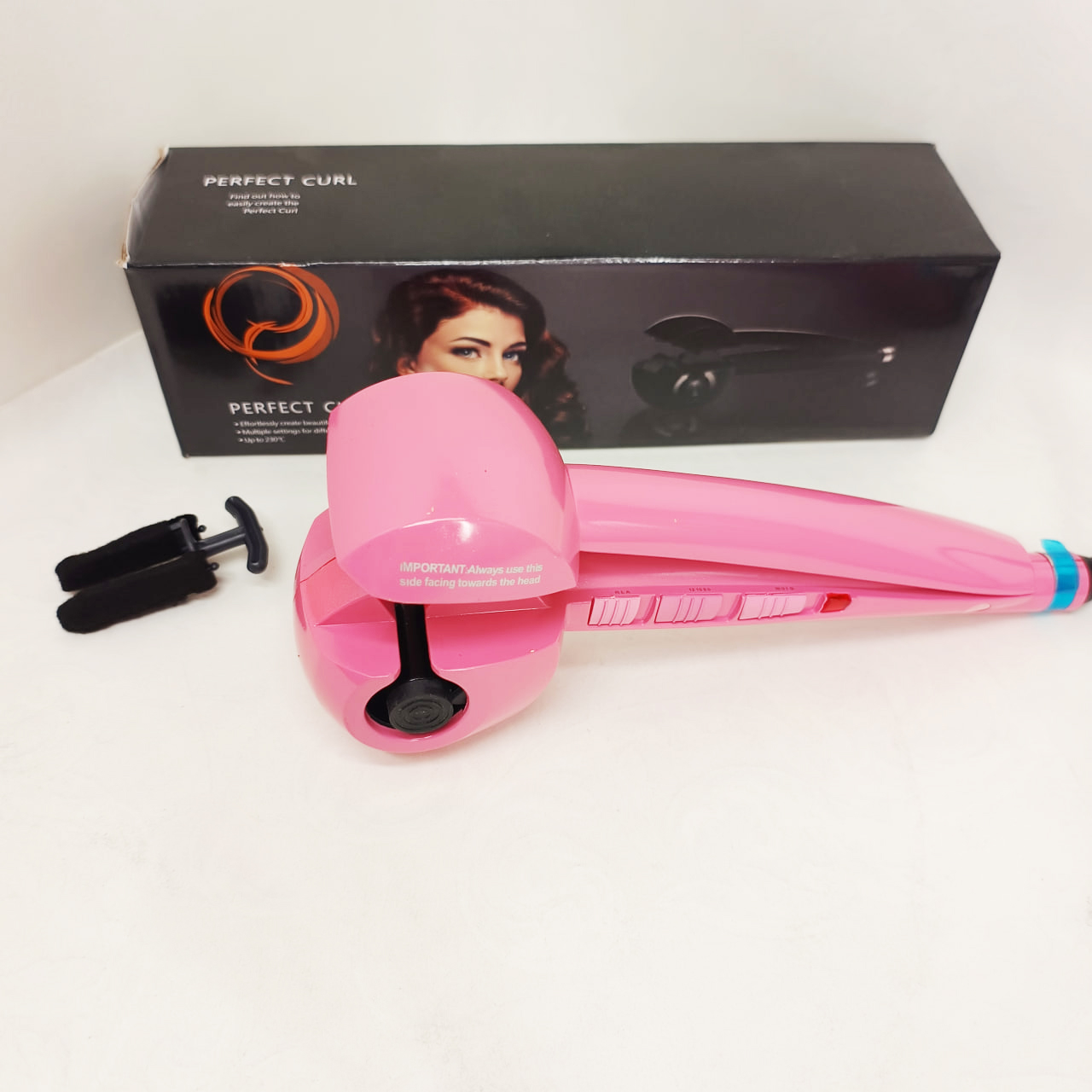 Плойка BALALISI Perfect Curl спіральна для завивки Pink - Зображення 4