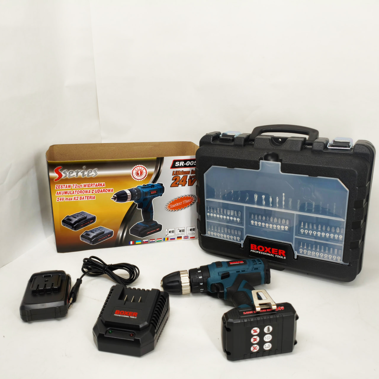 Портативний шуруповерт Boxer SR-005 24 В - Зображення 5