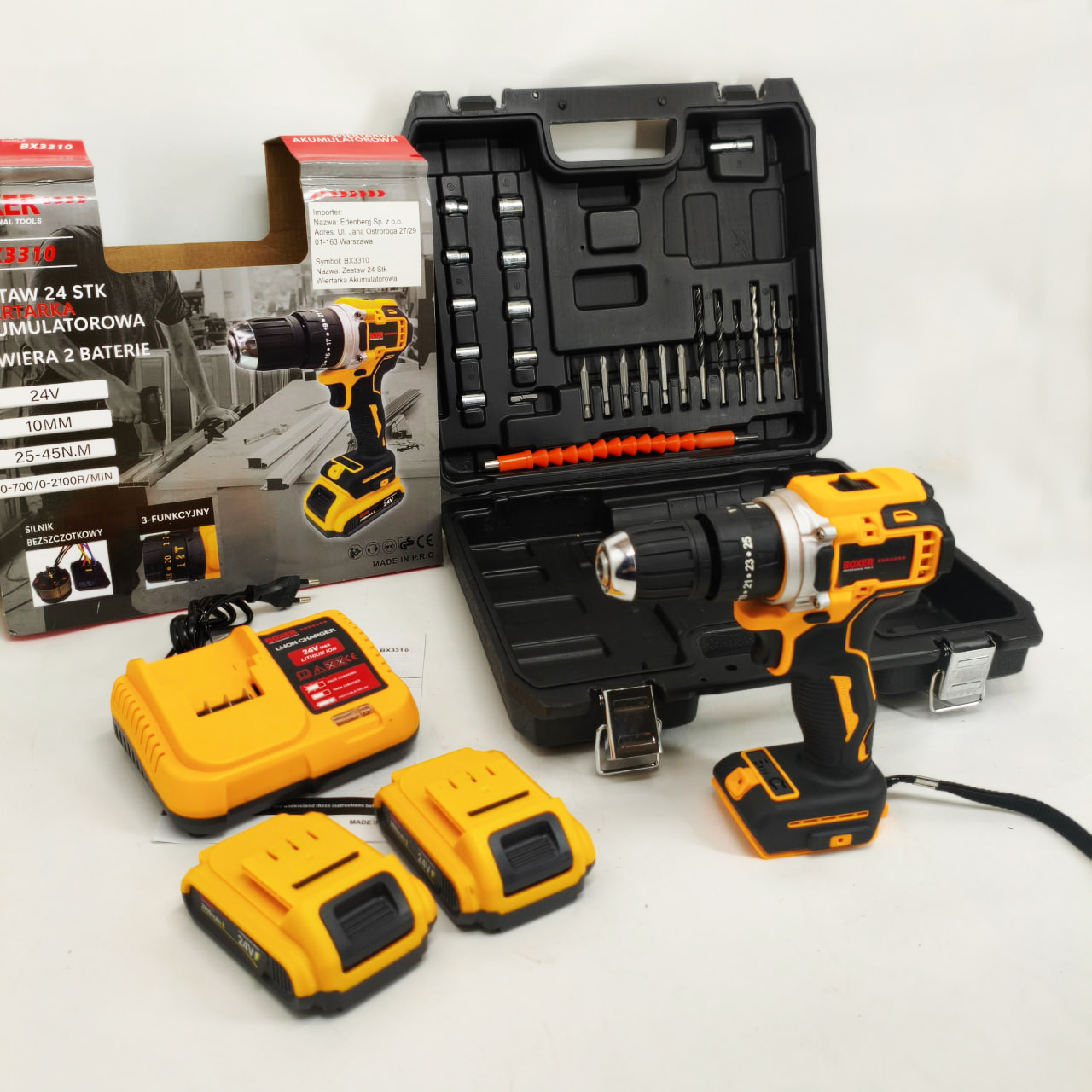 Портативний шуруповерт Boxer BX-3310 24 В - Зображення 5