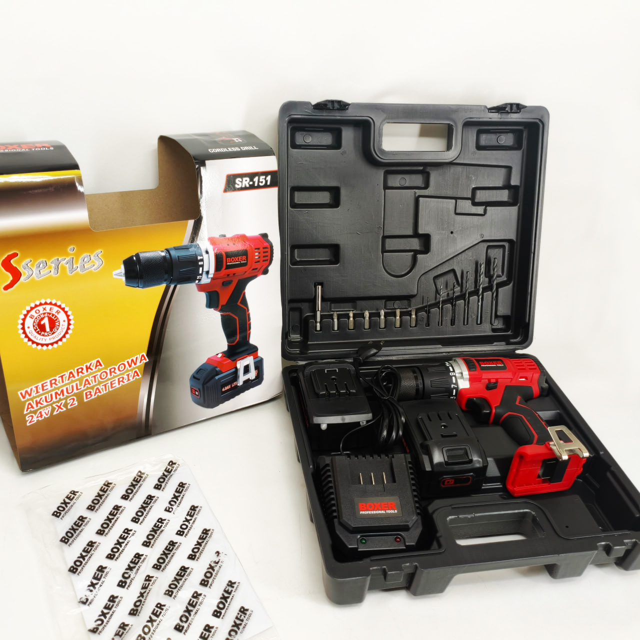 Портативний шуруповерт Boxer SR-151 24 В - Зображення 6