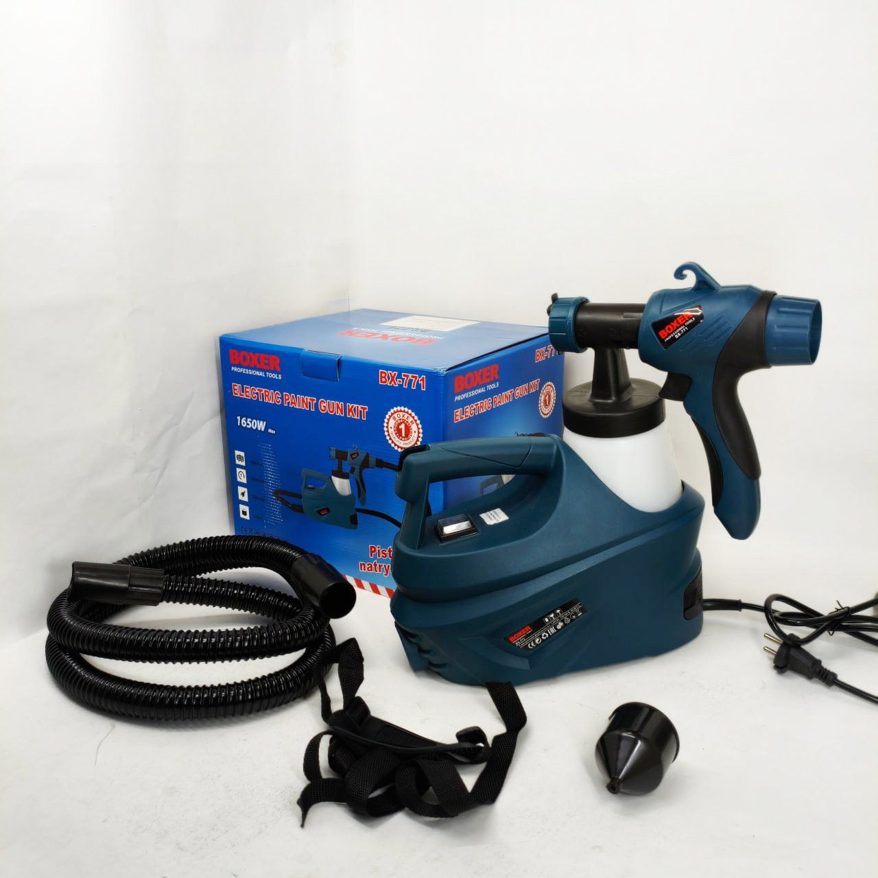 Електричний краскопульт Boxer BX-771 1650 Вт для стін