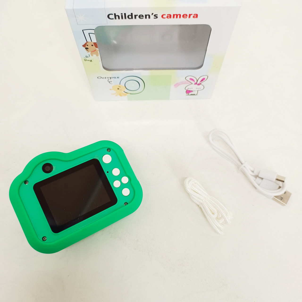 Дитячий фотоапарат M03 Panda Green - Зображення 6