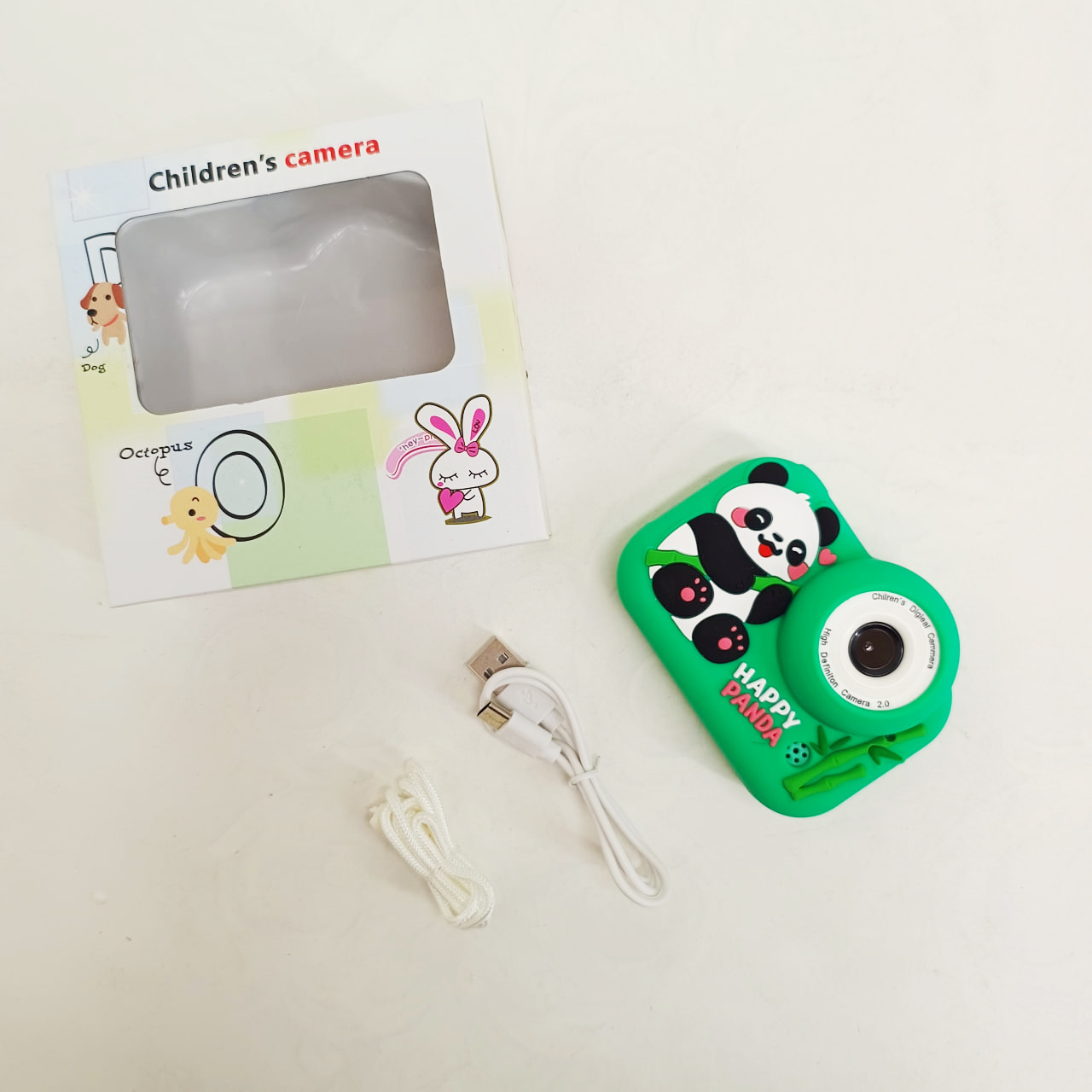 Дитячий фотоапарат M03 Panda Green - Зображення 4