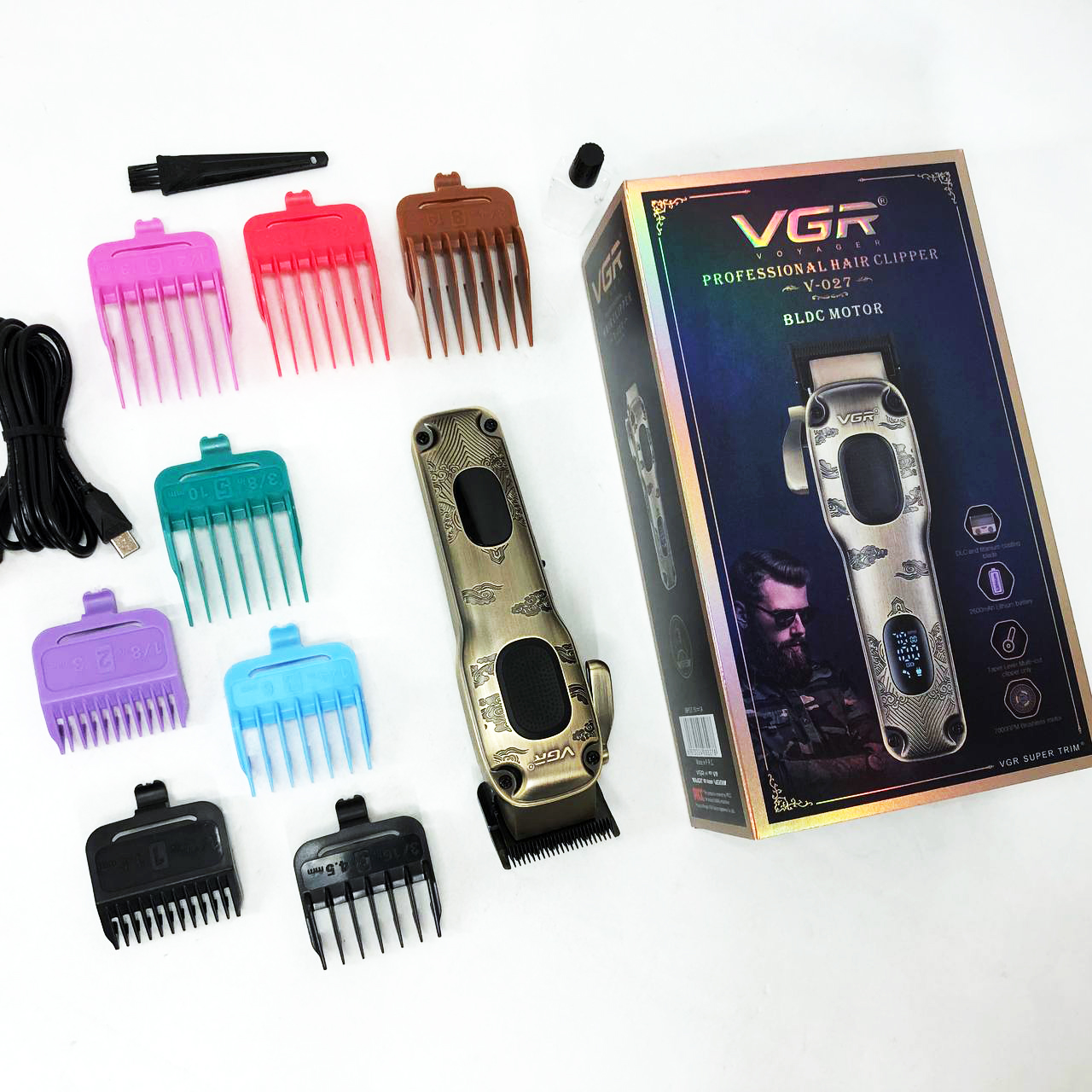 Акумуляторна машинка для стрижки VGR V-027 - Зображення 4