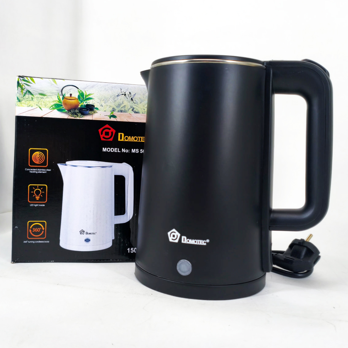 Електрочайник Domotec MS-5028 1,8 л 1800 Вт