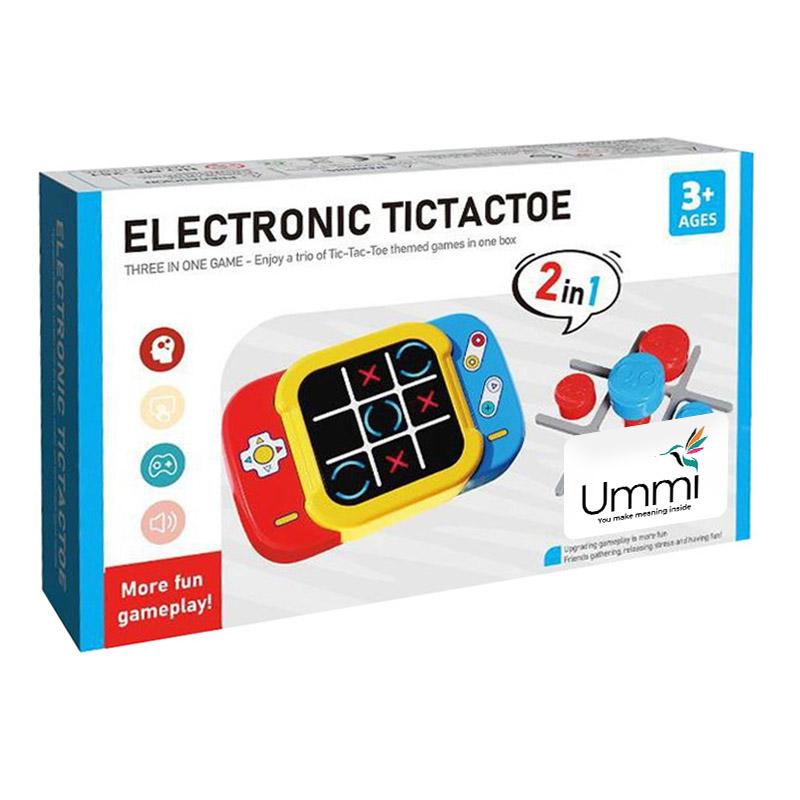 Портативна інтерактивна гра Ummi ME-252 2in1 Electronic Tic-Tac-Toe - Зображення 5
