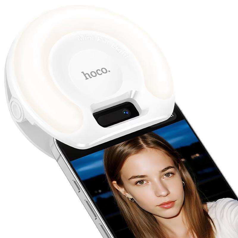 Портативна лампа для селфі Hoco K160 Olas 400 mAh - Зображення 3