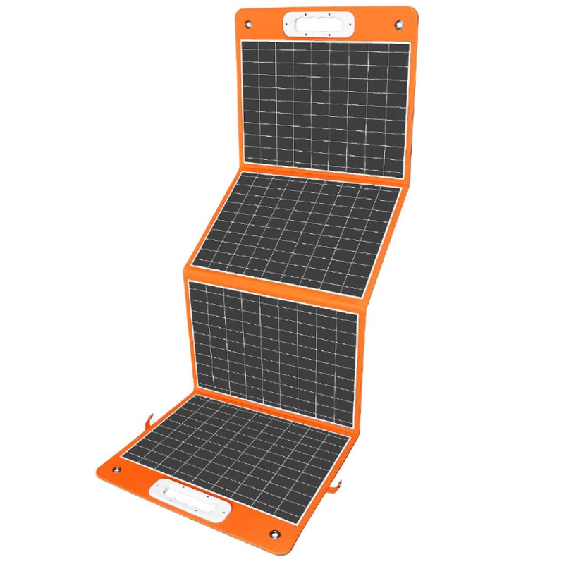 Портативна сонячна панель TSP-18V-100W Monocrystalline PD65W+QC3.0 (1USB-A/1C)