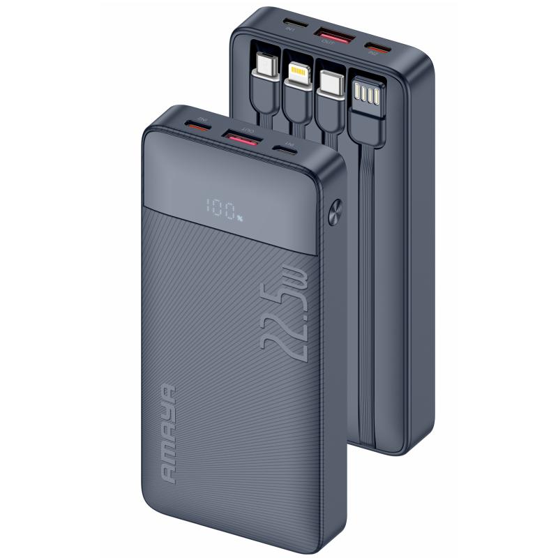 Повербанк Power Bank Amaya F129 22.5W with cable 10000 mAh