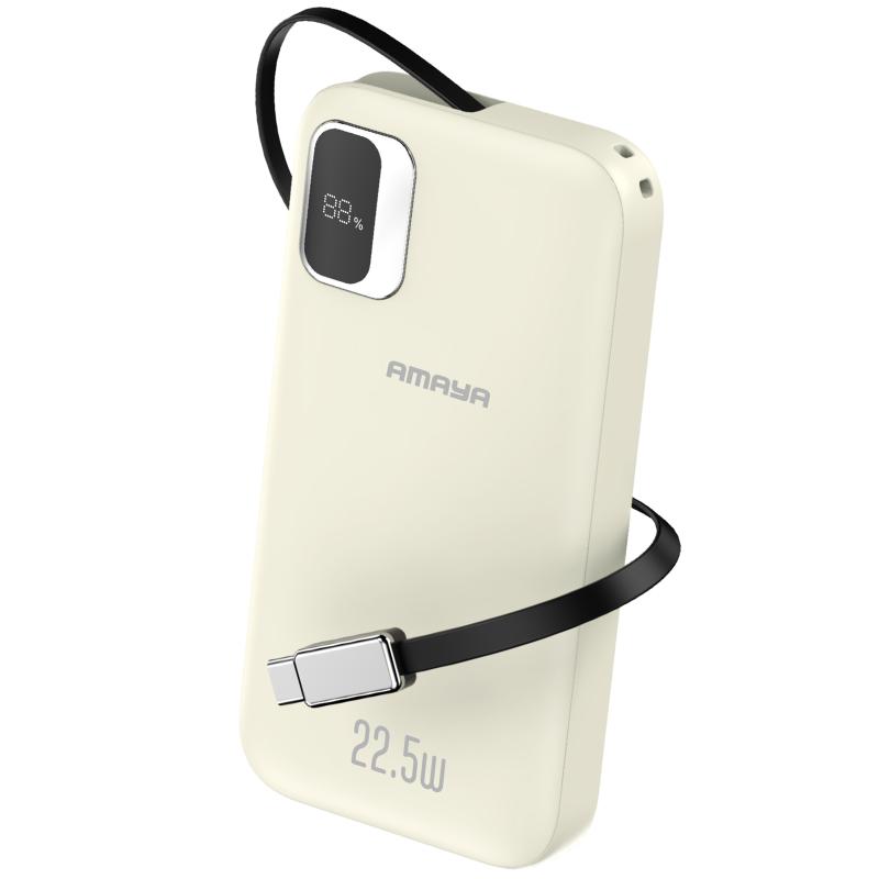 Повербанк Power Bank Amaya F131 22.5W with display and cable 10000 mAh