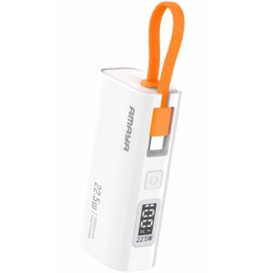 Повербанк Power Bank Amaya FD39 22.5W with display and cable 5000 mAh