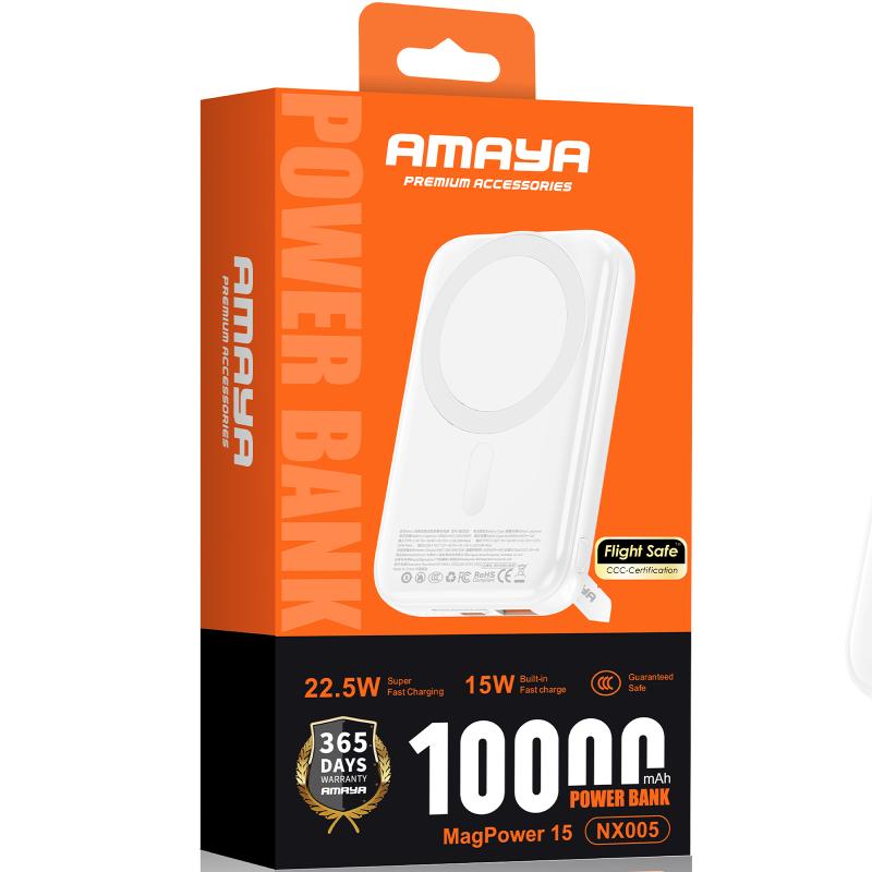Повербанк Power Bank Amaya NX005 22.5W з БЗП 10000 mAh - Зображення 2