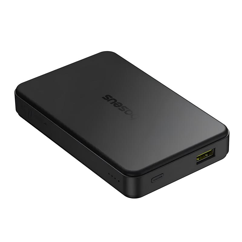 Повербанк Power Bank Baseus Airpow II OS Qi2 22.5W з БЗП 10000 mAh (P10080000) - Зображення 4