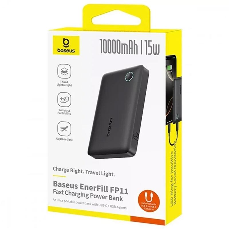 Повербанк Power Bank Baseus EnerFill FP11 15W 10000 mAh (P1008210C123) - Зображення 2