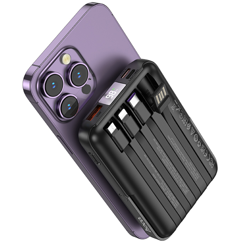 Повербанк Power Bank Hoco J135 Rico 22.5W+PD20W з БЗП 10000 mAh - Зображення 4