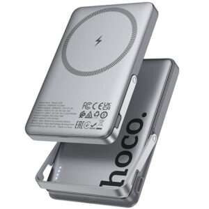 Повербанк Power Bank Hoco Q36 Sunlight magnetic suction+holder PD20W з БЗП 5000 mAh