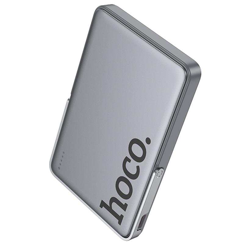 Повербанк Power Bank Hoco Q36 Sunlight magnetic suction+holder PD20W з БЗП 5000 mAh - Зображення 4