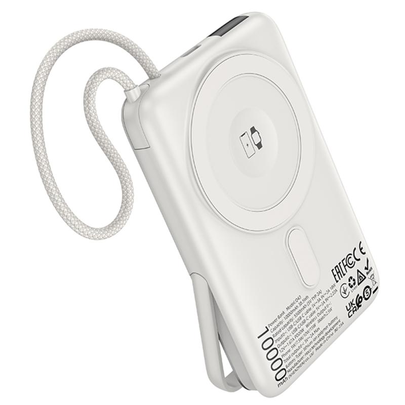 Повербанк Power Bank Hoco Q43 Clever PD20W з БЗП+iWatch Type-C 10000 mAh - Зображення 2