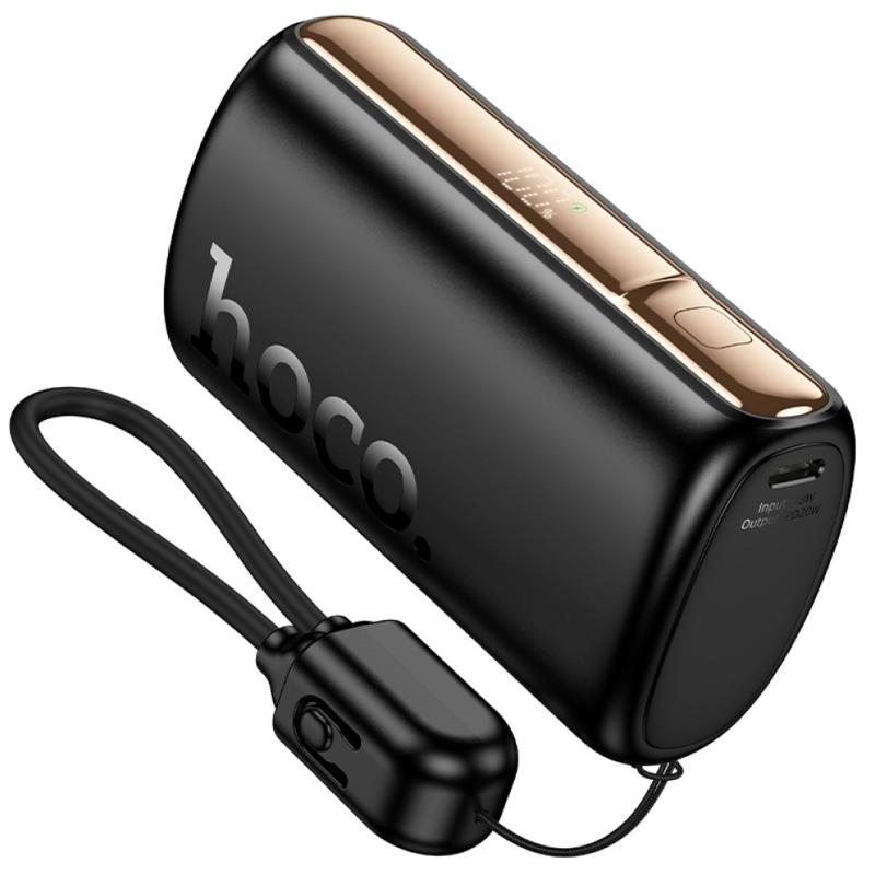 Повербанк Power Bank Hoco Q50 Victory PD20W with cable 10000 mAh - Зображення 3