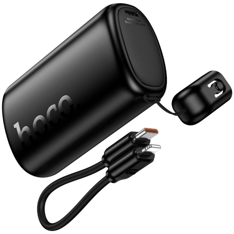 Повербанк Power Bank Hoco Q50 Victory PD20W with cable 10000 mAh - Зображення 5