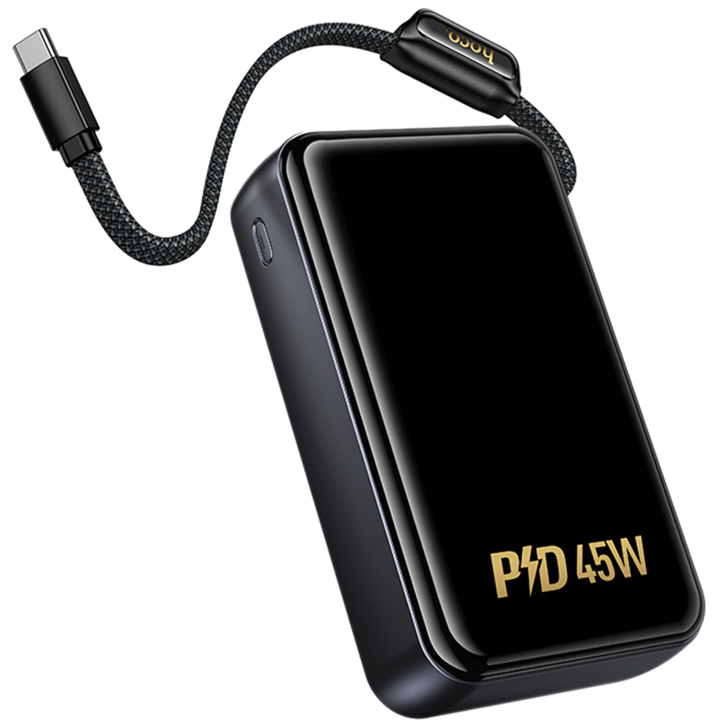Повербанк Power Bank Hoco Q54 Shine PD45W with cable 20000 mAh - Зображення 4