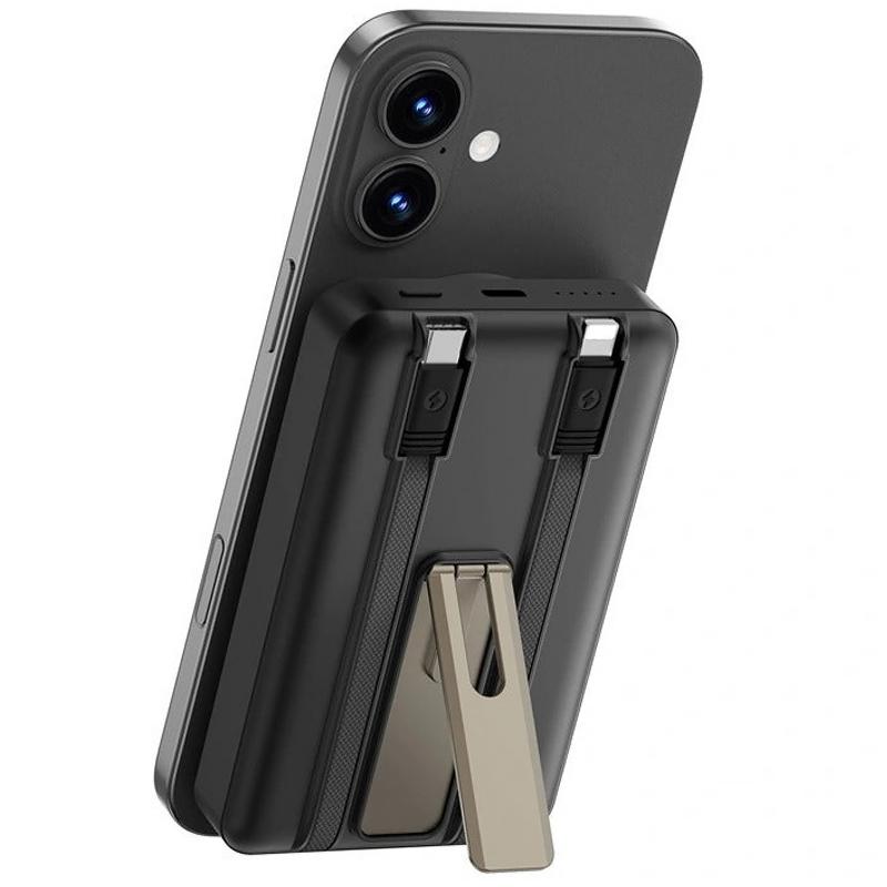 Повербанк Power Bank WIWU Wi-P056 22.5W+PD20W з БЗП+iWatch with cable 10000 mAh - Зображення 4