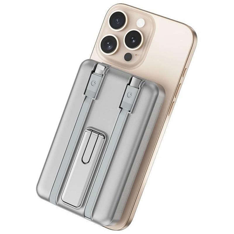 Повербанк Power Bank WIWU Wi-P056 22.5W+PD20W з БЗП+iWatch with cable 10000 mAh