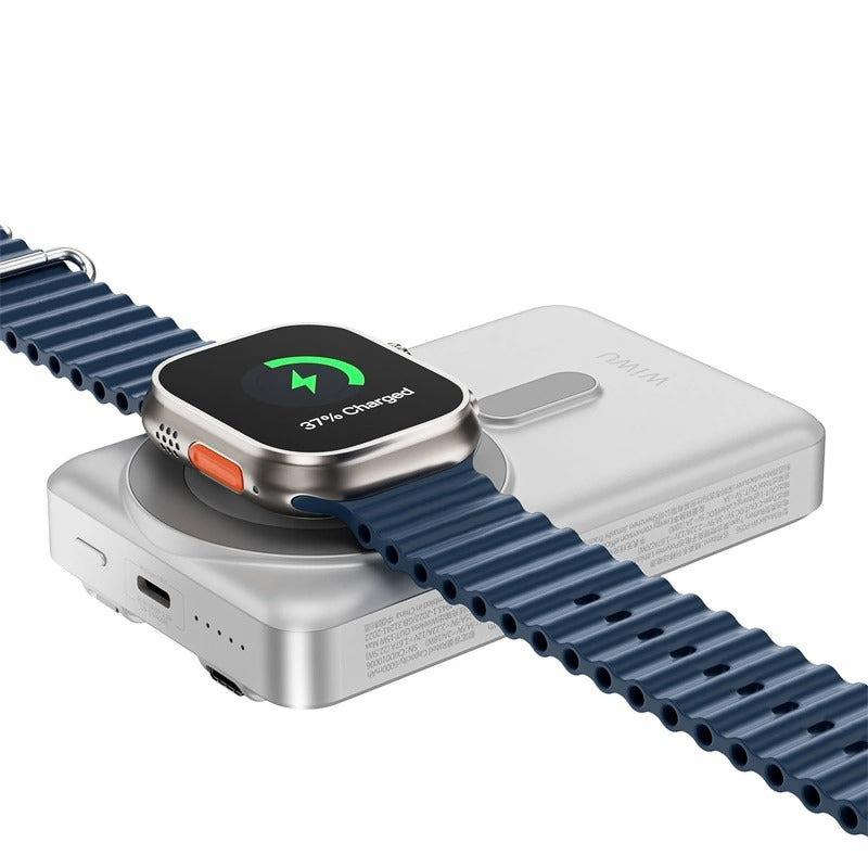 Повербанк Power Bank WIWU Wi-P056 22.5W+PD20W з БЗП+iWatch with cable 10000 mAh - Зображення 4