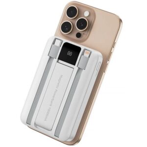 Повербанк Power Bank WIWU Wi-P061 22.5W+PD20W з БЗП+iWatch with cable 10000 mAh