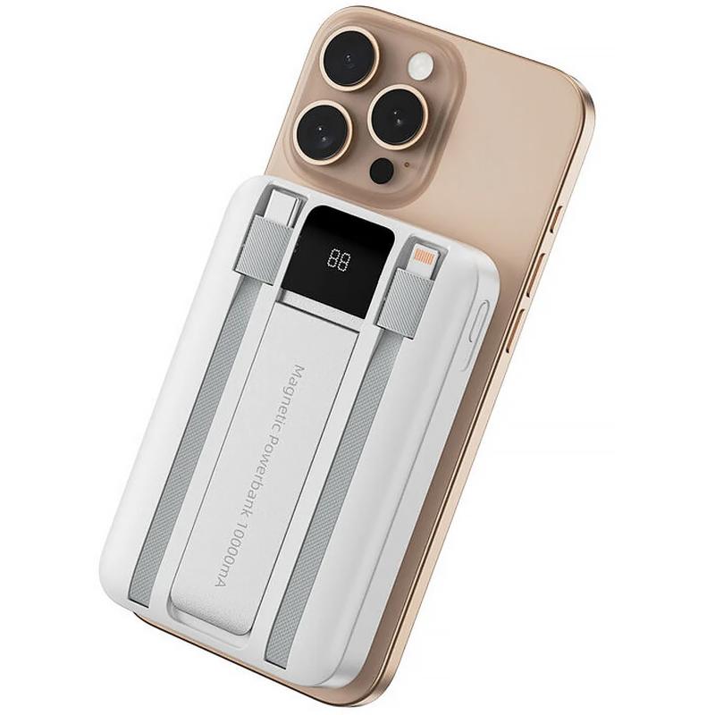 Повербанк Power Bank WIWU Wi-P061 22.5W+PD20W з БЗП+iWatch with cable 10000 mAh