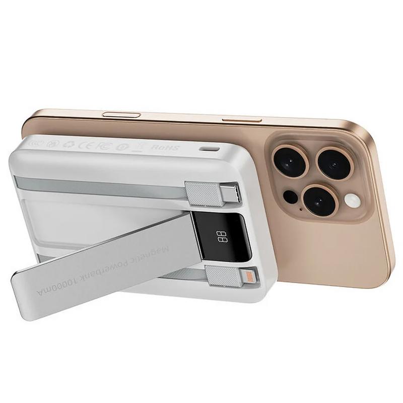 Повербанк Power Bank WIWU Wi-P061 22.5W+PD20W з БЗП+iWatch with cable 10000 mAh - Зображення 3