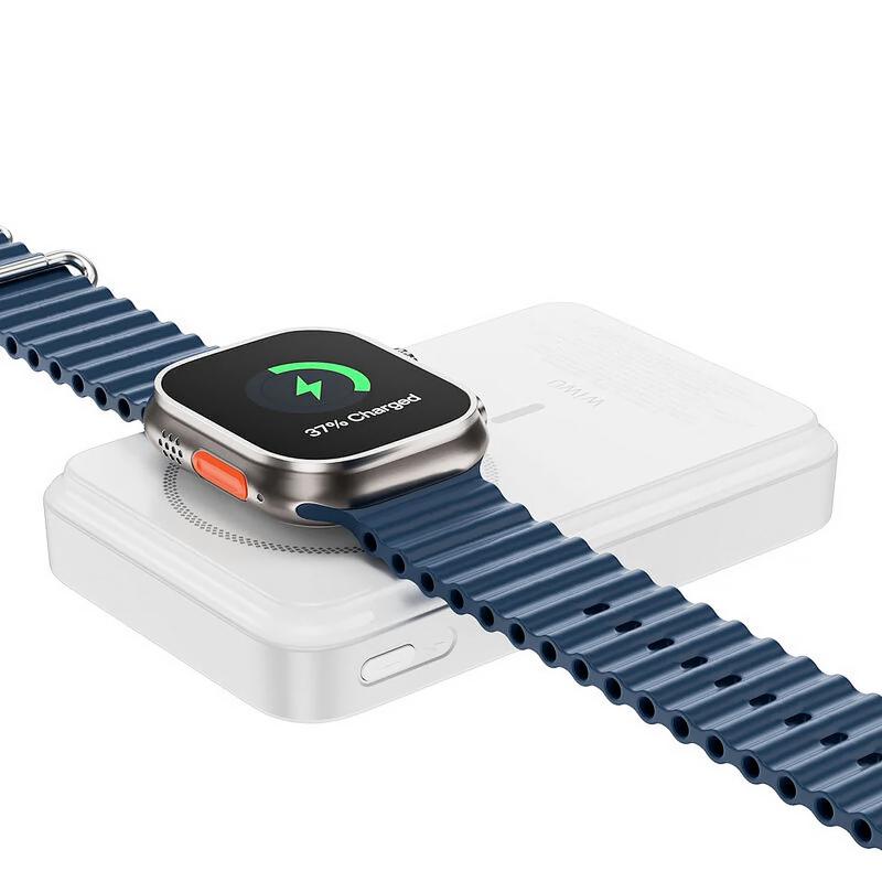 Повербанк Power Bank WIWU Wi-P061 22.5W+PD20W з БЗП+iWatch with cable 10000 mAh - Зображення 5