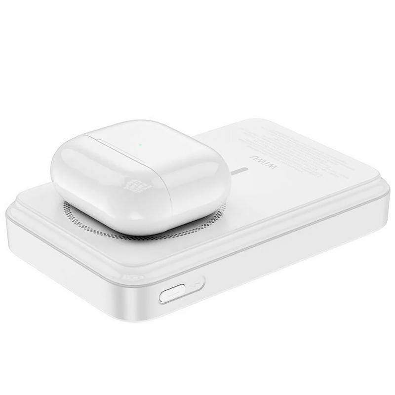 Повербанк Power Bank WIWU Wi-P061 22.5W+PD20W з БЗП+iWatch with cable 10000 mAh - Зображення 6