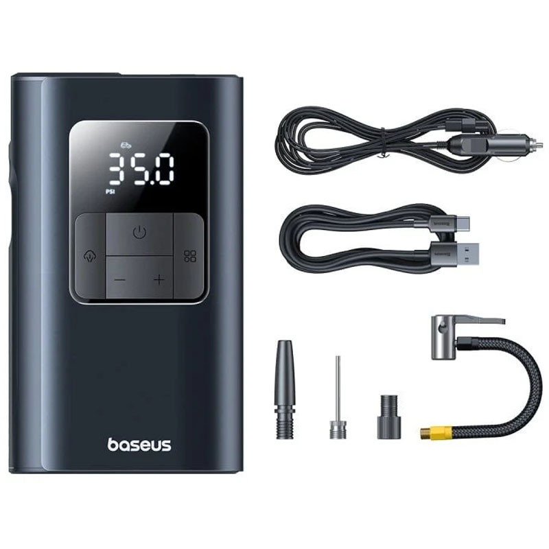 Автомобільний насос Baseus PrimeTrip VA1 2-in-1 1750 mAh (C11169001121-00) - Зображення 3