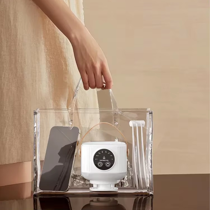 Портативний вентилятор D01 with LED and remote control 7200mAh - Зображення 4