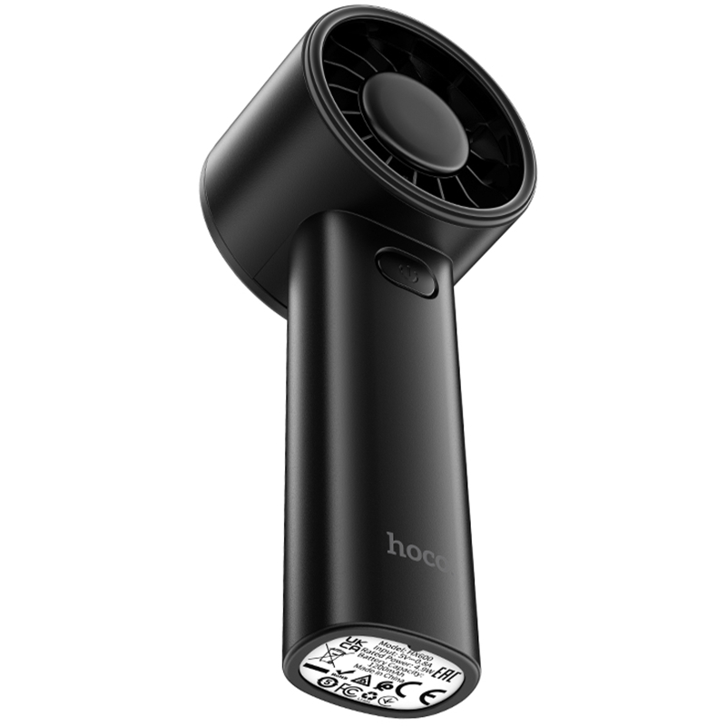 Портативний вентилятор Hoco HX600 handheld folding fan 1200 mAh - Зображення 4