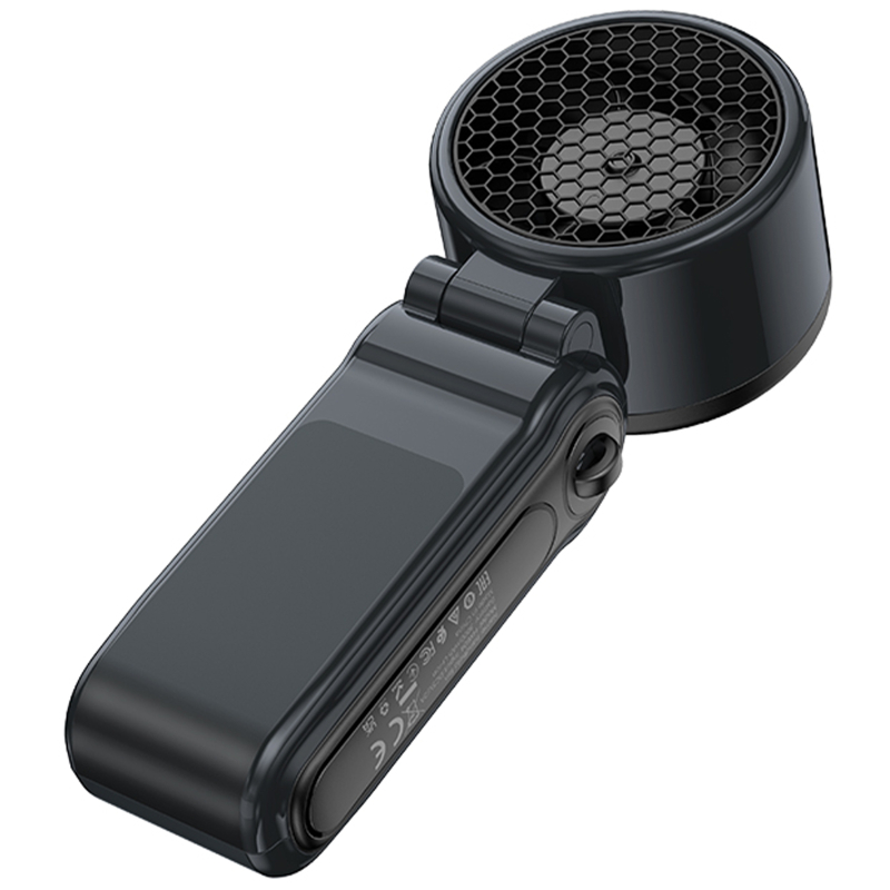 Портативний вентилятор Hoco HX604 handheld folding fan 3000 mAh - Зображення 2