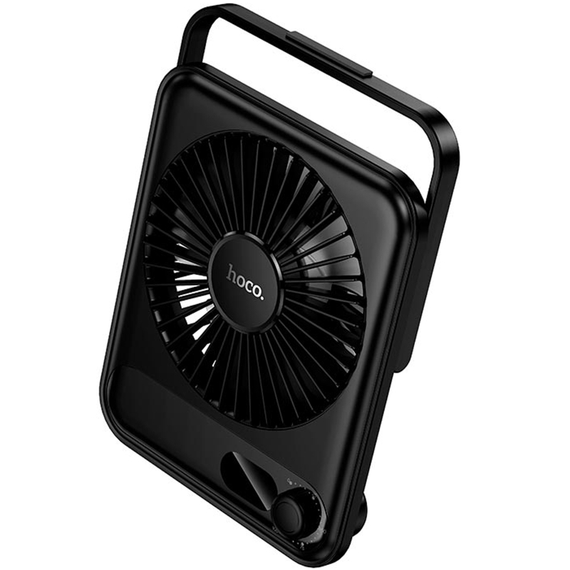 Портативний вентилятор Hoco HX607 handheld folding fan 2000 mAh - Зображення 2